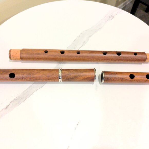McNeela Cygnet Irish Rosewood Flute - Picture 3 of 5